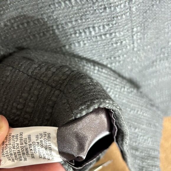 Milly of New York silk/wool blend business casual textured dress size 6 - Picture 7 of 8